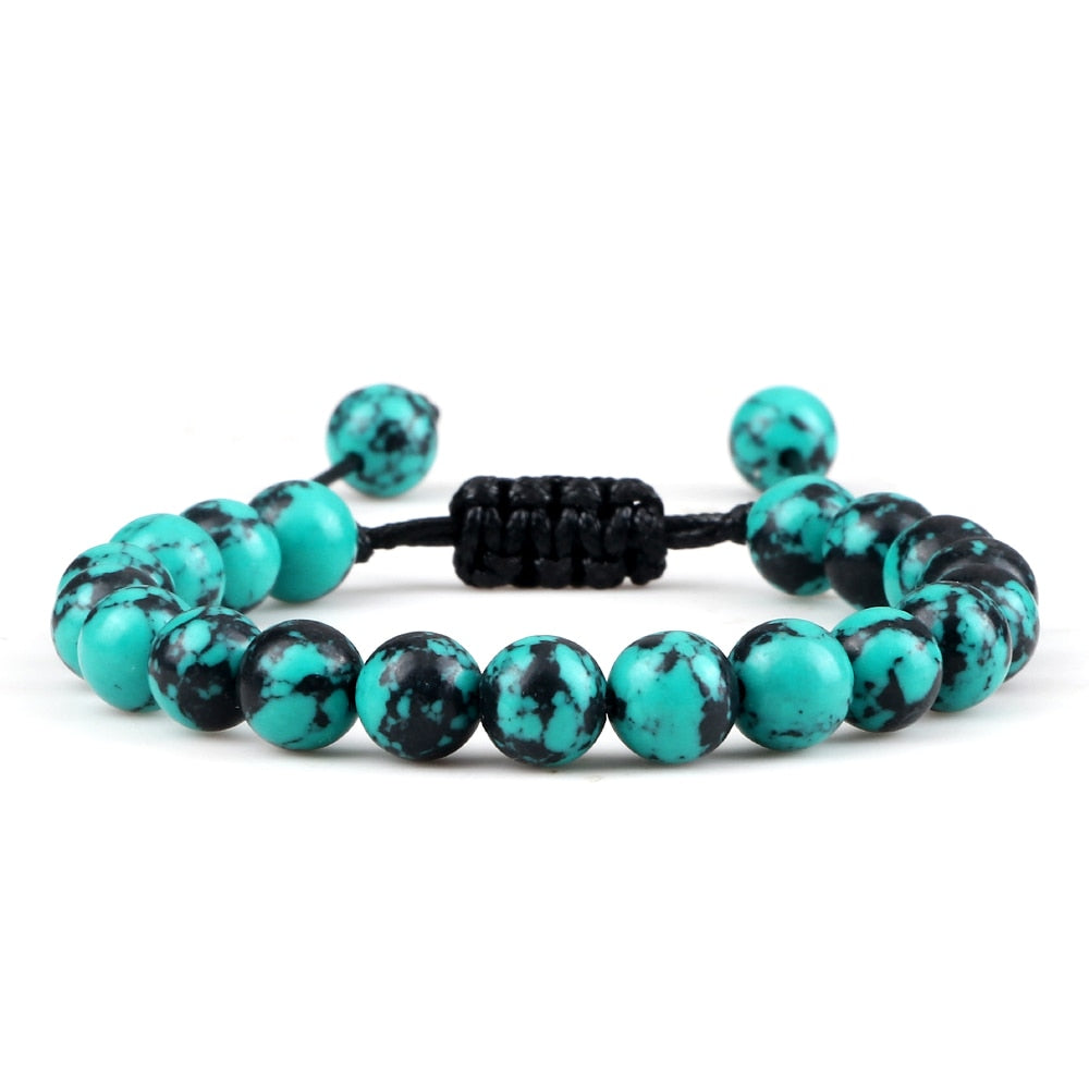 Harmony Gemstone Bracelet: Adjustable Healing Beads for Inner Balance
