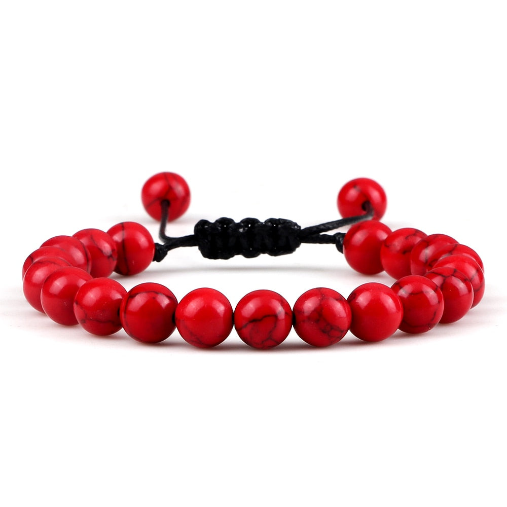 Harmony Gemstone Bracelet: Adjustable Healing Beads for Inner Balance