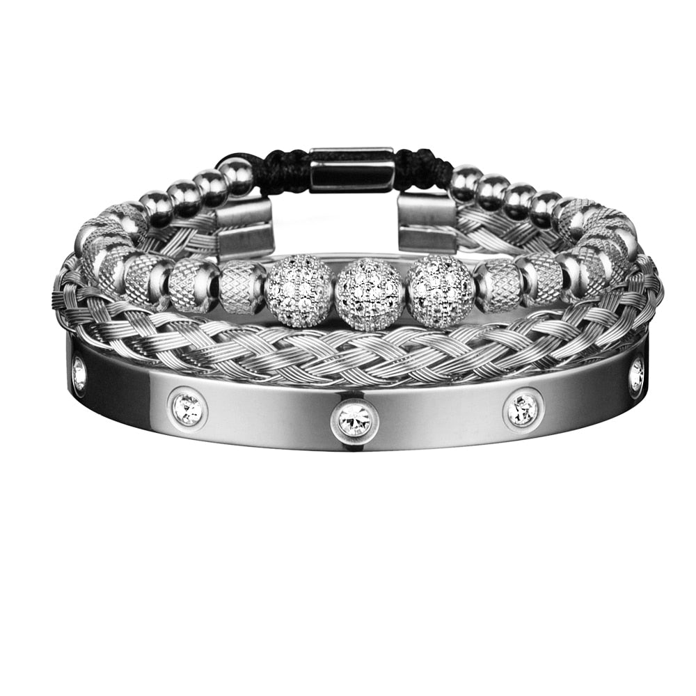 Men's Royal bracelet set